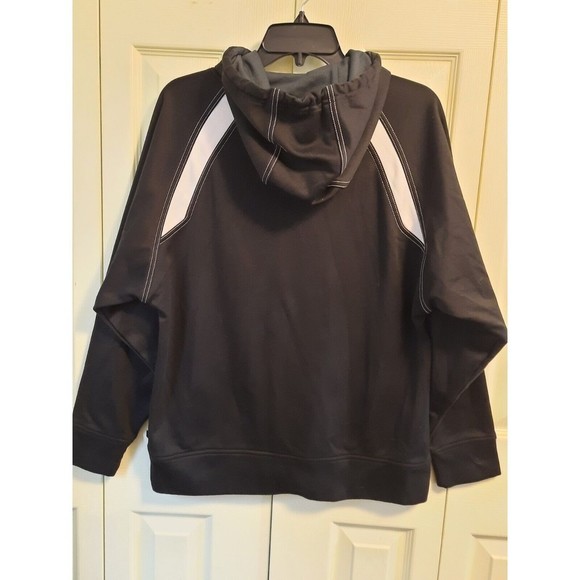 Arizona Cardinals Black White Pullover Hooded NFL Sweatshirt Mens Hoodie Small - Picture 6 of 8